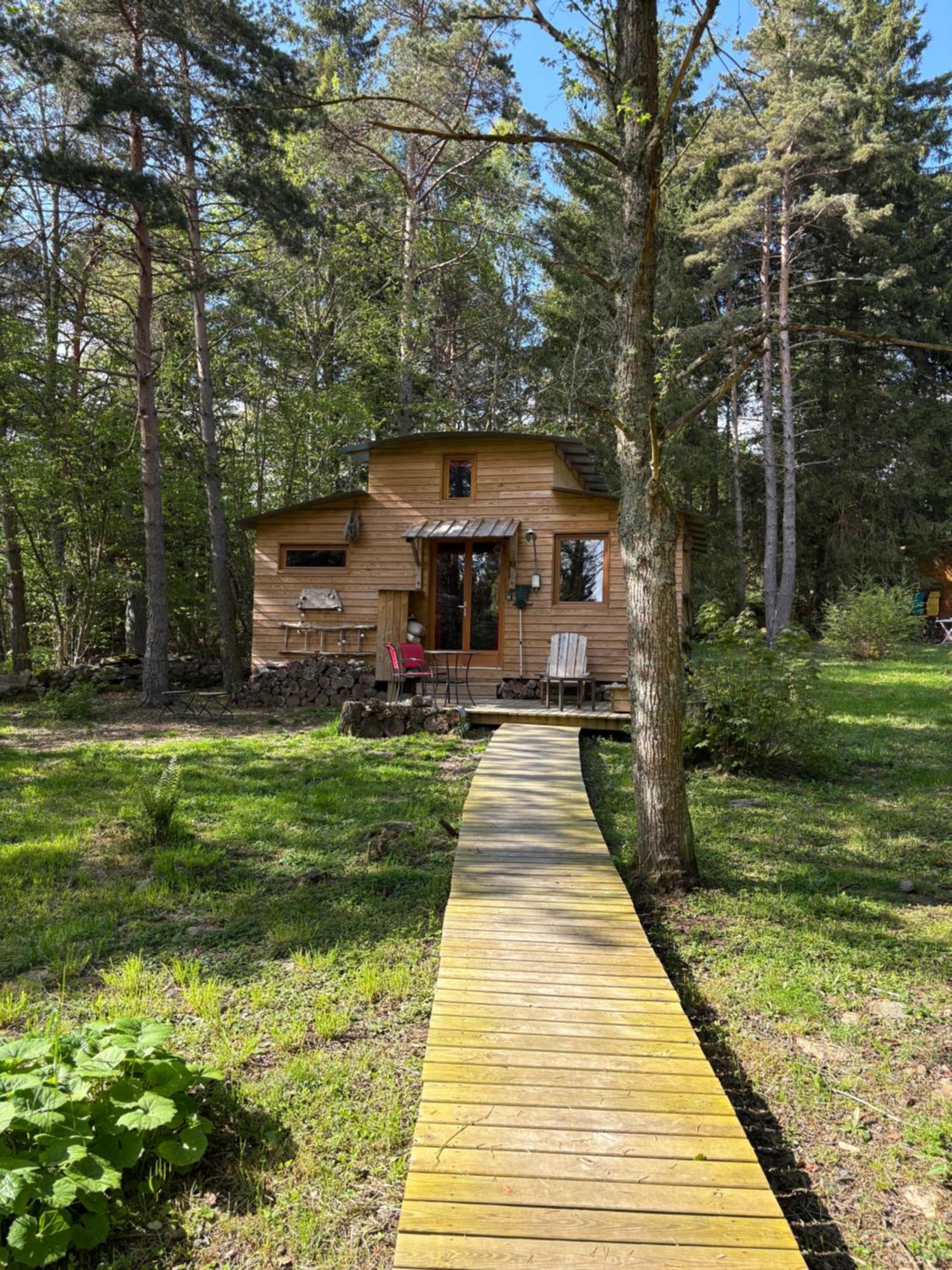 Chalet Cricri Domaine De La Mamounette Champclause Exteriér fotografie